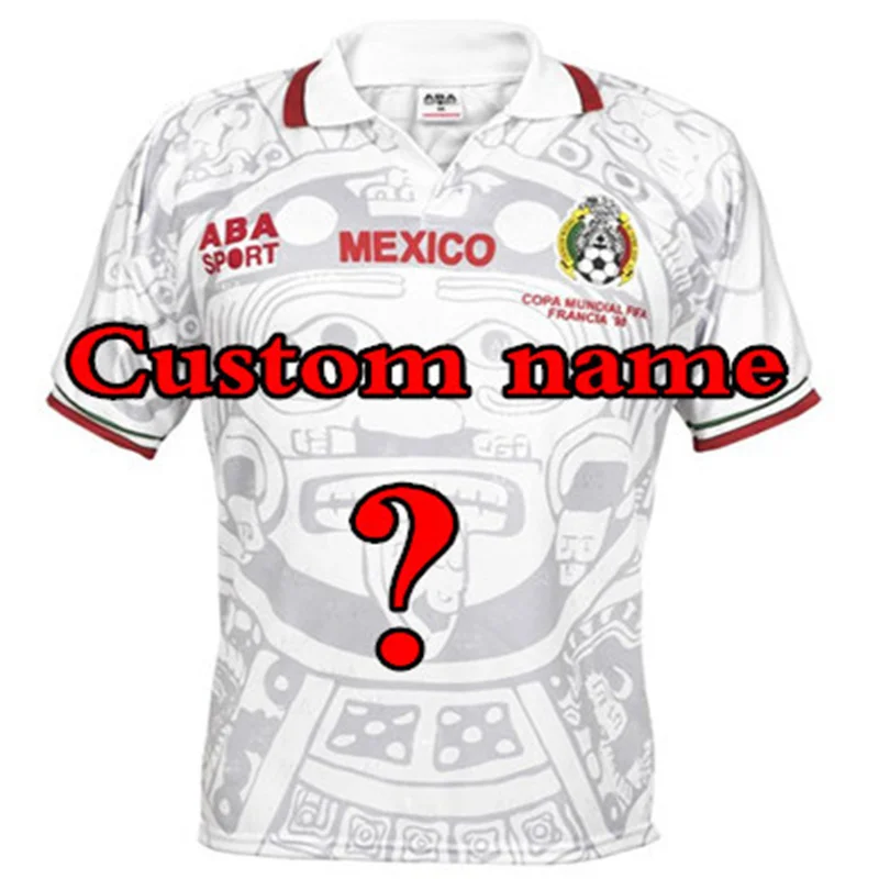 

1988 Retro MEXICO shirt Camiseta De Futbol Camisa 1986 1994 1995 1998 2006 HERNANDEZ H.SANCHEZ BLANCO CAMPOS vintage shirts