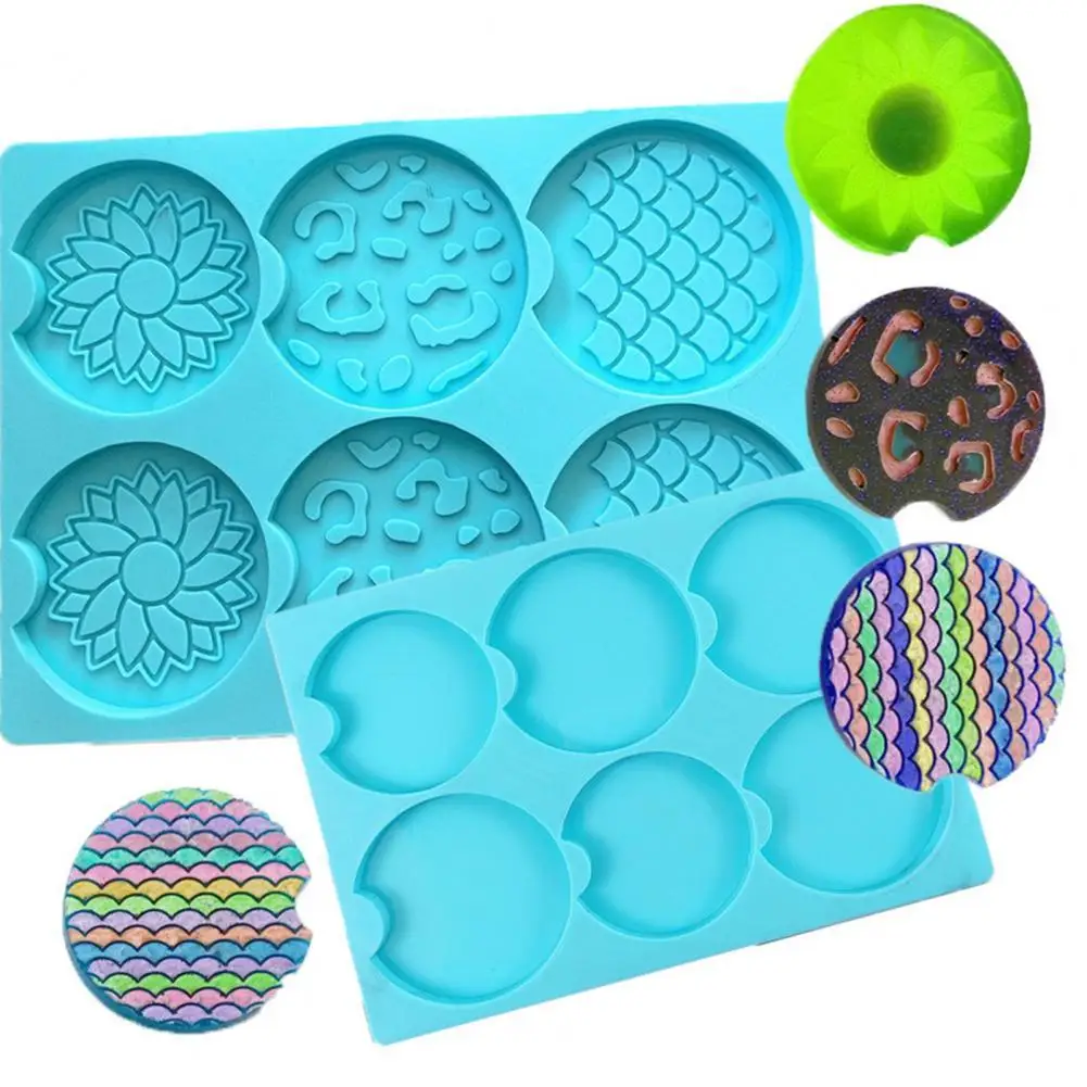 DIY Flower Pattern Coaster Mold Eco-friendly Heat Resistant Silicone Car Cup Pad Mold Tools for Kitchen Soft Car Cup Pad Mould
DIY Flower Pattern Coaster Mold Eco-friendly Heat Resistant Silicone Car Cup Pad Mold Tools for Kitchen Soft Car Cup Pad Mould