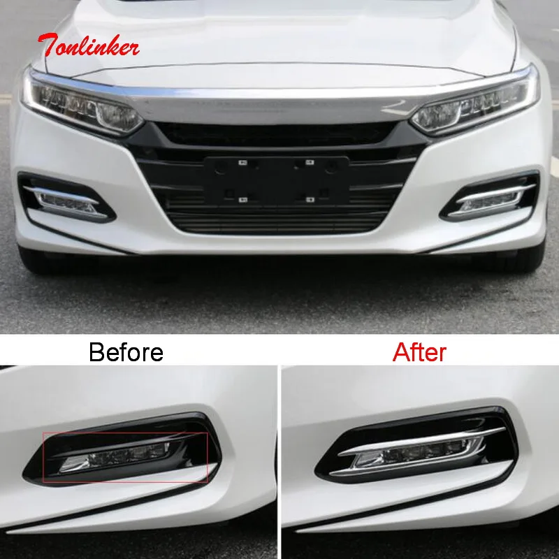 Наклейка на переднюю противотуманную фару для HONDA ACCORD 2018-19, 2 шт. 
Наклейка на переднюю противотуманную фару для HONDA ACCORD 2018-19, 2 шт.