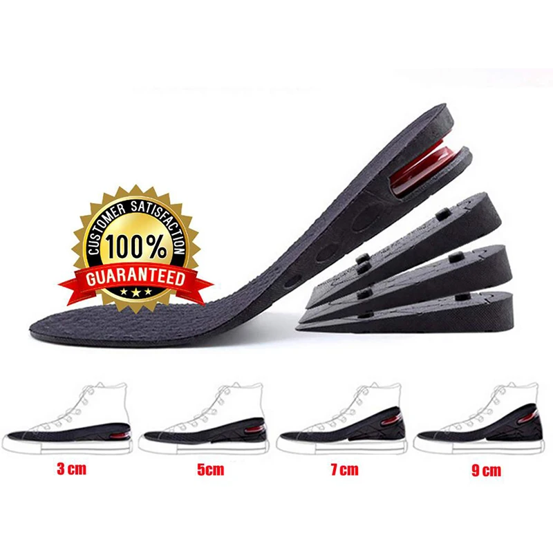 Height Increase Insole 3-Layer Air up Shoe Lifts Elevator Shoes Insole -6 cm (2.4inches) Heels Lift Inserts for Men and Women
Height Increase Insole 3-Layer Air up Shoe Lifts Elevator Shoes Insole -6 cm (2.4inches) Heels Lift Inserts for Men and Women