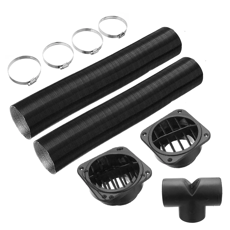 9pcs/set Car Parking Heater Warm Air Outlet Vent Ducting Pipe Kit with Clips For Eberspacher Webasto Propex Planer Heaters
9pcs/set Car Parking Heater Warm Air Outlet Vent Ducting Pipe Kit with Clips For Eberspacher Webasto Propex Planer Heaters