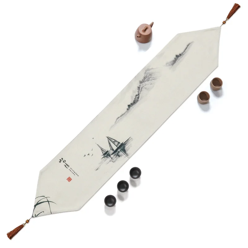 Simple Table Runner Chinese Style Classical TV Cabinet Long Tables Coffee Table Bed Flag Elegant Cotton and Linen Chemin De Tab
Simple Table Runner Chinese Style Classical TV Cabinet Long Tables Coffee Table Bed Flag Elegant Cotton and Linen Chemin De Tab