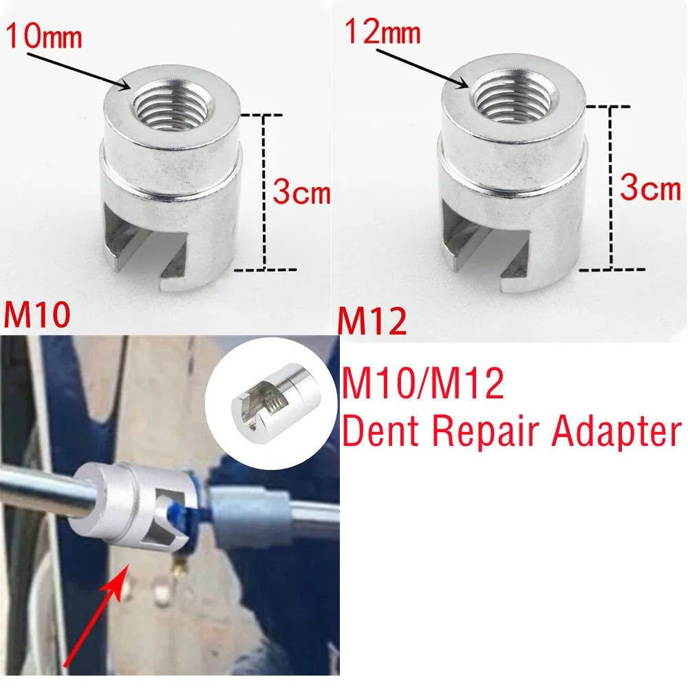 M10/M12 Dent Repair Adapter Car Dent Repair Puller Aluminum Alloy Head Adapter Screw Tips For Slide Hammer For Slide Hammer
M10/M12 Dent Repair Adapter Car Dent Repair Puller Aluminum Alloy Head Adapter Screw Tips For Slide Hammer For Slide Hammer