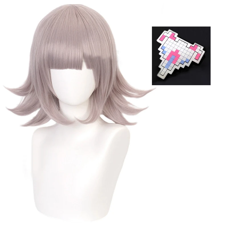Nanami ChiaKi Short Brown Pink Wig Dangan Ronpa Heat Resistant Hair Wig Super danganronpa 2 chiaki nanami cosplay Wigs + Wig Cap
Nanami ChiaKi Short Brown Pink Wig Dangan Ronpa Heat Resistant Hair Wig Super danganronpa 2 chiaki nanami cosplay Wigs + Wig Cap