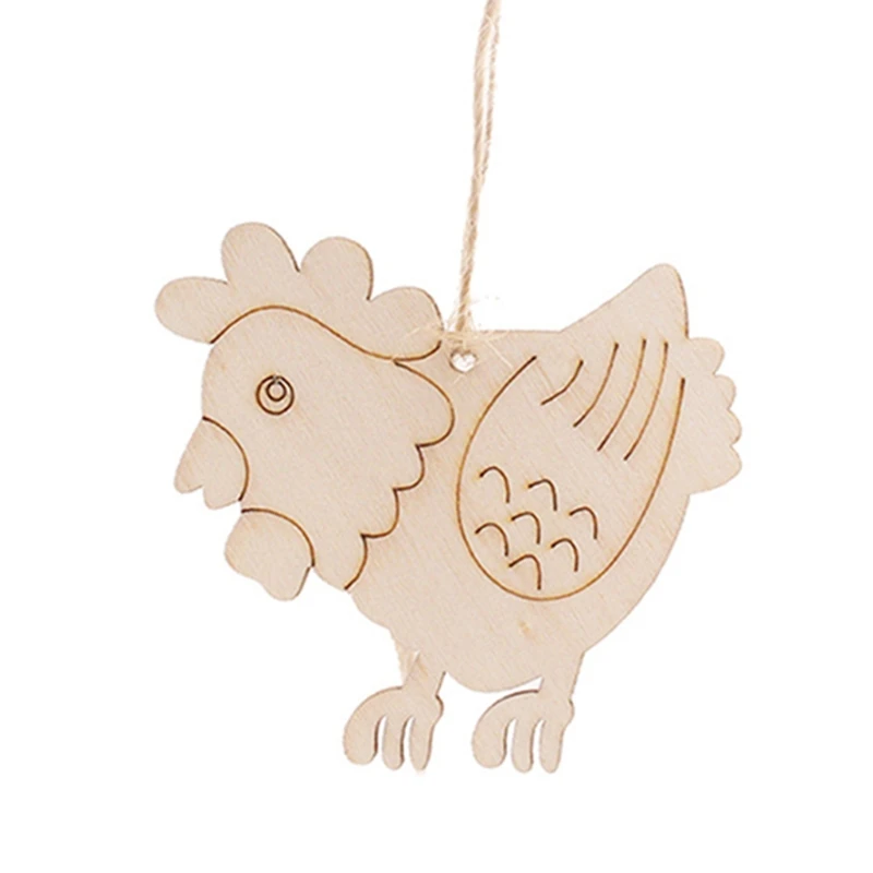 60pcs/set DIY Wooden Chip Hanging Pendant Happy Easter Decorations for Home Ornament Party Handmade Supplies
60pcs/set DIY Wooden Chip Hanging Pendant Happy Easter Decorations for Home Ornament Party Handmade Supplies