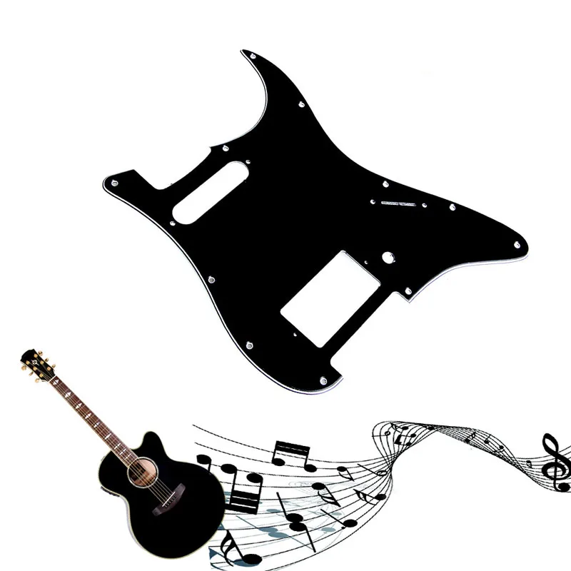 

3 Ply Black Guitar Pickguard for fender HS Single Strat Humbucker