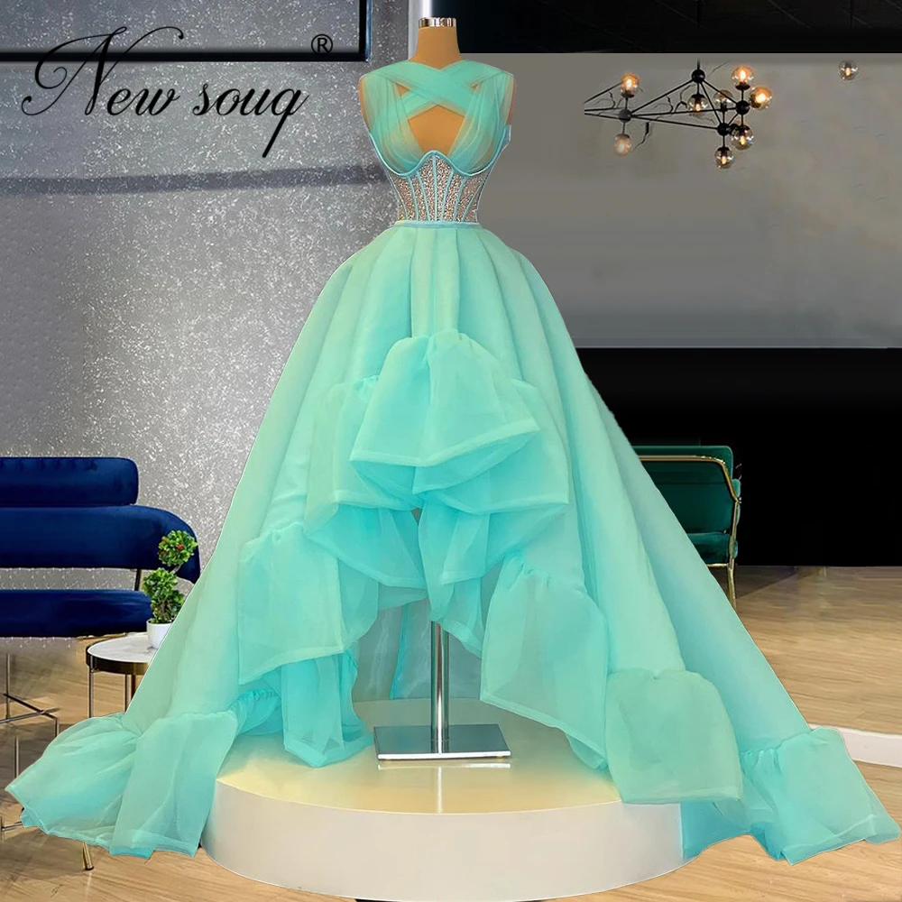 Fairy Green Evening Dress High Low Prom Dresses 2021 Dubai Couture Celebrity Pary Gowns Arabic Pageant Dress Robe De Soiree
Fairy Green Evening Dress High Low Prom Dresses 2021 Dubai Couture Celebrity Pary Gowns Arabic Pageant Dress Robe De Soiree