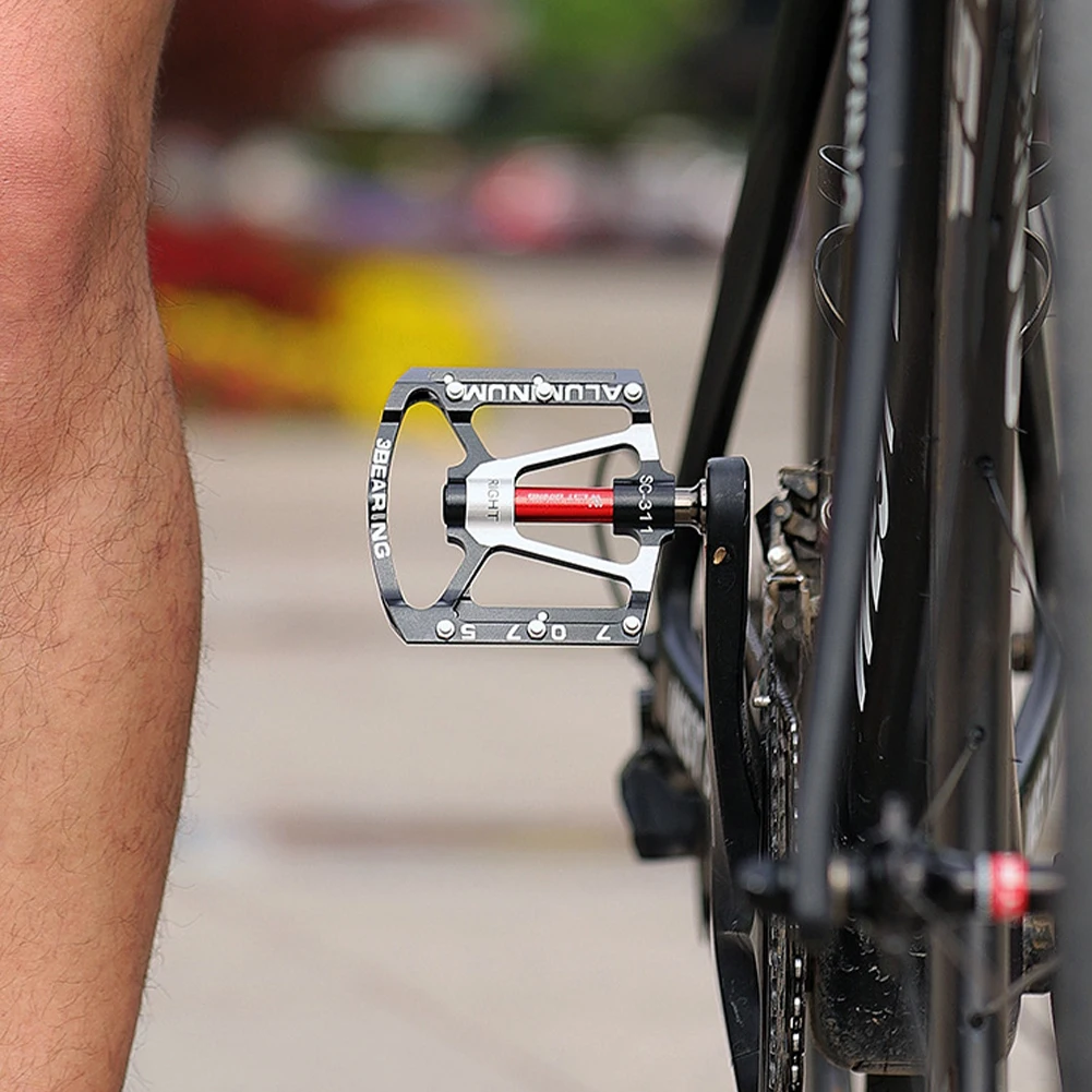 Bike Pedal 3 Bearings Anti-Slip Large Platform Ultralight Aluminum Alloy Flat Mountain Bike Road Bike Pedals Bike Accessories
Bike Pedal 3 Bearings Anti-Slip Large Platform Ultralight Aluminum Alloy Flat Mountain Bike Road Bike Pedals Bike Accessories