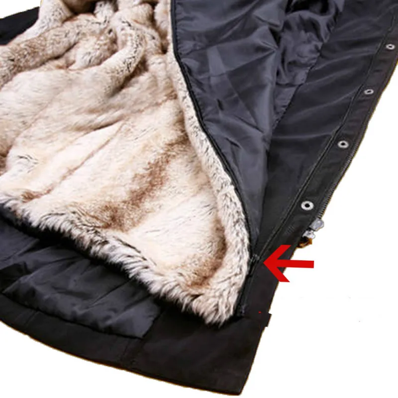 Winter Long Coat Furry Detachable Liner Thickening and Warmth Korean Women's Padded Coat
Winter Long Coat Furry Detachable Liner Thickening and Warmth Korean Women's Padded Coat