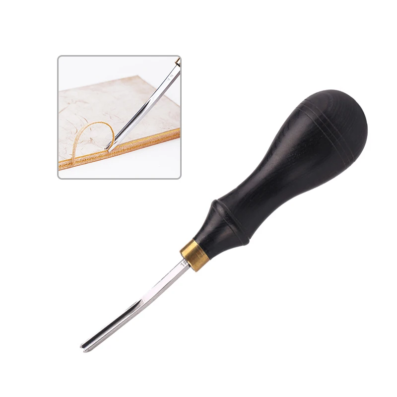 Imzay Sharp Leather Edge Beveller Steel Blade Ebony Handle DIY Leathercraft Edger Trimming Tool Leather Beveler Edge Skiving
Imzay Sharp Leather Edge Beveller Steel Blade Ebony Handle DIY Leathercraft Edger Trimming Tool Leather Beveler Edge Skiving