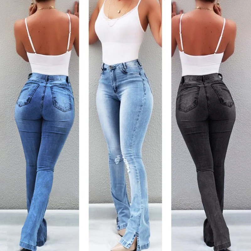 New Women's Fashion Casual Slim Stretchy Denim High Waist Jeans Oversized Long Pencil Pants Trousers Pantalones Vaqueros Mujer
New Women's Fashion Casual Slim Stretchy Denim High Waist Jeans Oversized Long Pencil Pants Trousers Pantalones Vaqueros Mujer