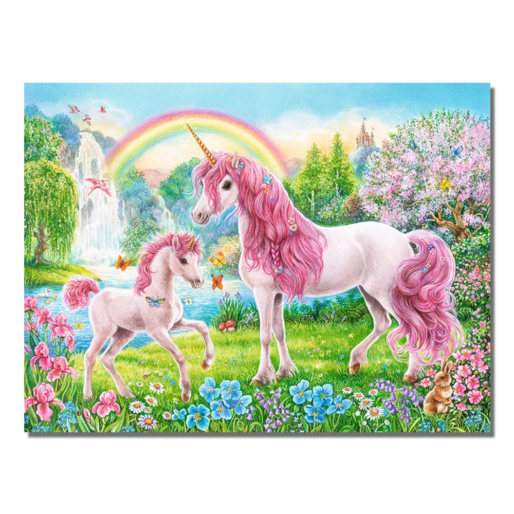 5D DIY Diamond Painting Pink Unicorn Square/Round Diamond Embroidery Handmade Mosaic Cartoon Pattern Children's Room Decoration
5D DIY Diamond Painting Pink Unicorn Square/Round Diamond Embroidery Handmade Mosaic Cartoon Pattern Children's Room Decoration