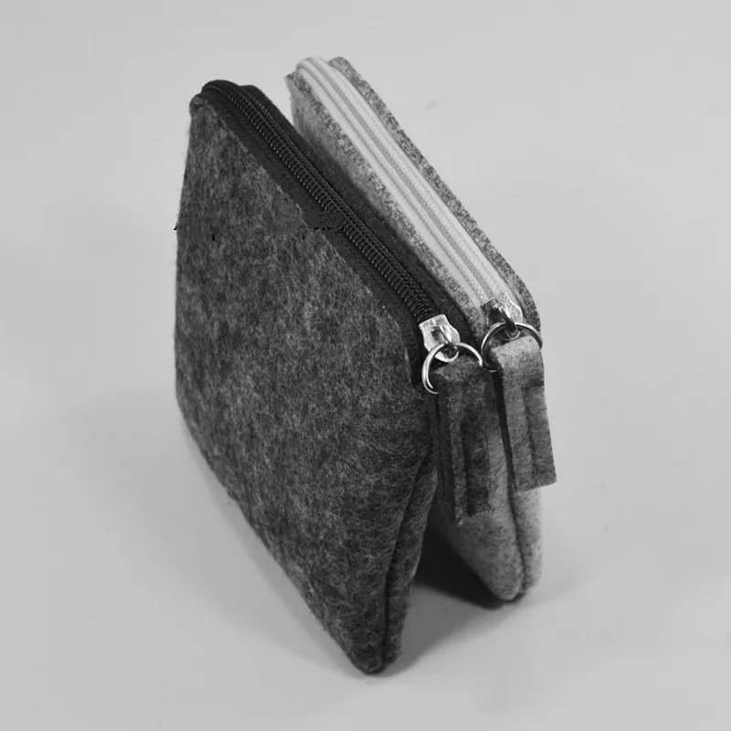 Coin Purses Unisex Small Felt Solid Simple Elegant Multi-Function Credit Card Key Holder Fashion Casual Zipper Gray Ulzzang Ins
Coin Purses Unisex Small Felt Solid Simple Elegant Multi-Function Credit Card Key Holder Fashion Casual Zipper Gray Ulzzang Ins