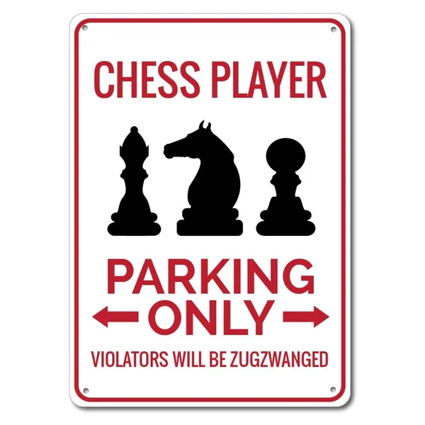 Chess Player Parking Sign Metal Tin Sign Metal Sign,Chess Piece Decor, Chess Lover Gift, Chess Lover Sign, Chess Sign
Chess Player Parking Sign Metal Tin Sign Metal Sign,Chess Piece Decor, Chess Lover Gift, Chess Lover Sign, Chess Sign