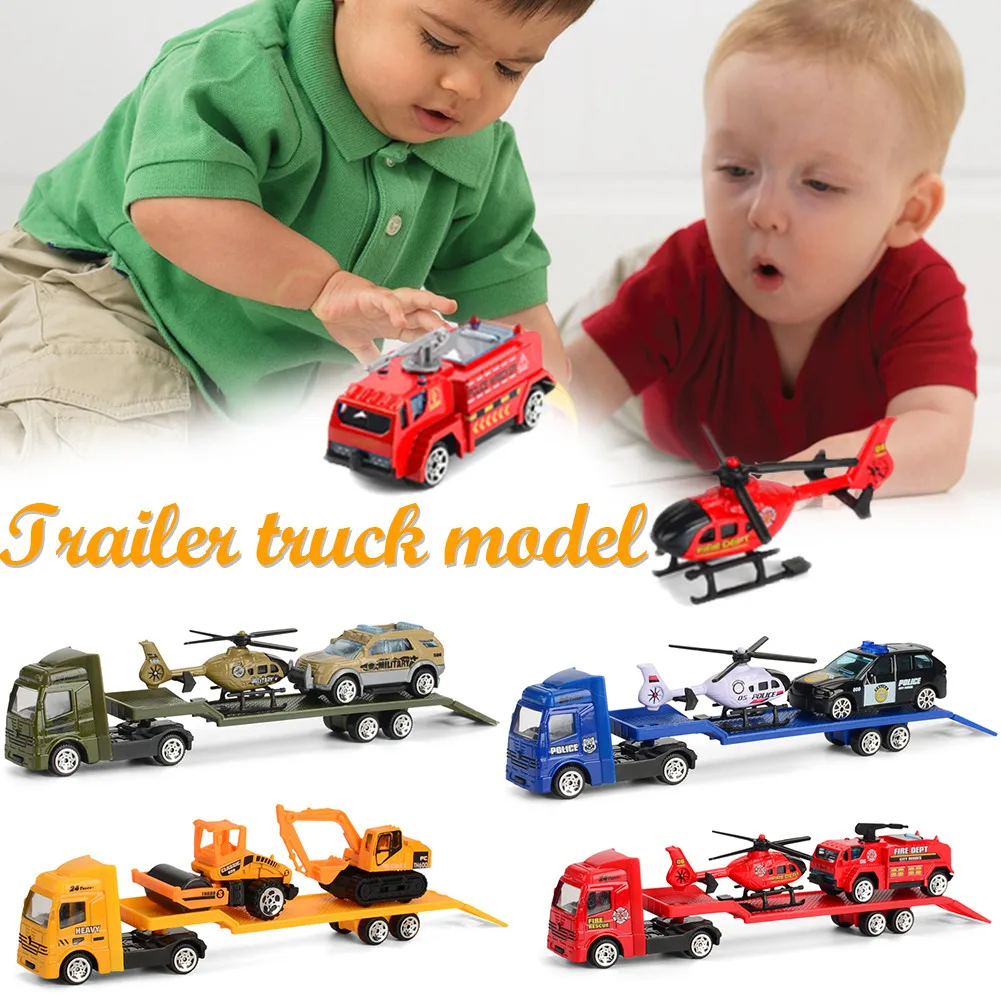 1:64 Car Model Trailer Toy Trailer Trucks Toy Alloy Engineering Trailer Loader Truck Model Toys For Children Delightful 
1:64 Car Model Trailer Toy Trailer Trucks Toy Alloy Engineering Trailer Loader Truck Model Toys For Children Delightful
