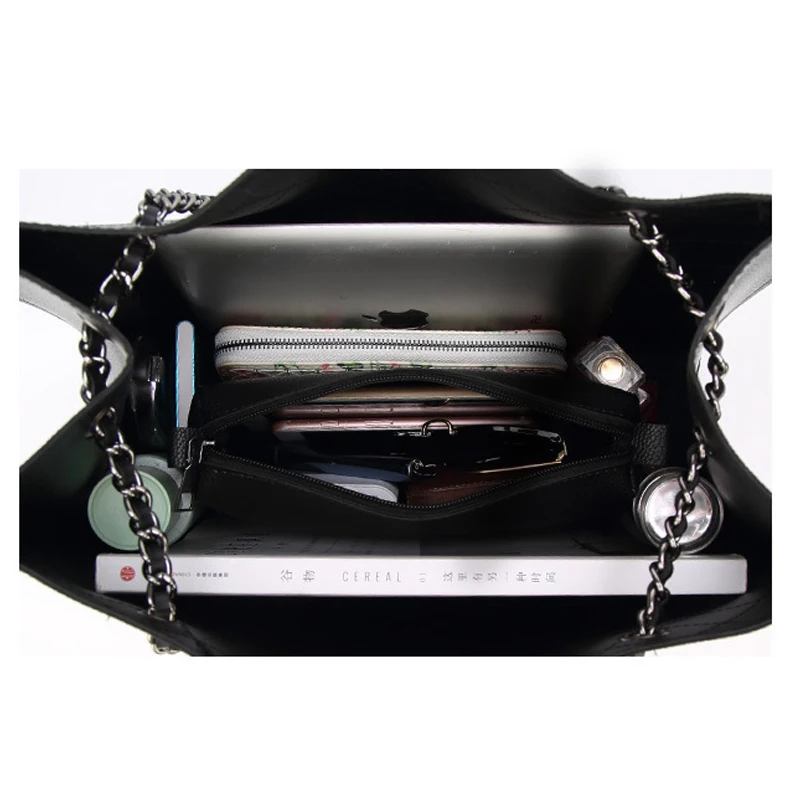 Fashion High Capacity Chain Shoulder Tote Bag Ladies Rhombus Leather Leisure Mother And Son Shopping Bag
Fashion High Capacity Chain Shoulder Tote Bag Ladies Rhombus Leather Leisure Mother And Son Shopping Bag