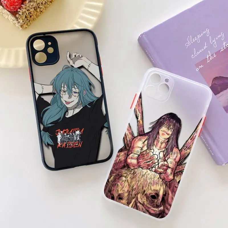 Anime Jujutsu Kaisen Mahito Phone Case for iPhone X XR XS 7 8 Plus 11 12 pro MAX Translucent Matte Shockproof shell
Anime Jujutsu Kaisen Mahito Phone Case for iPhone X XR XS 7 8 Plus 11 12 pro MAX Translucent Matte Shockproof shell
