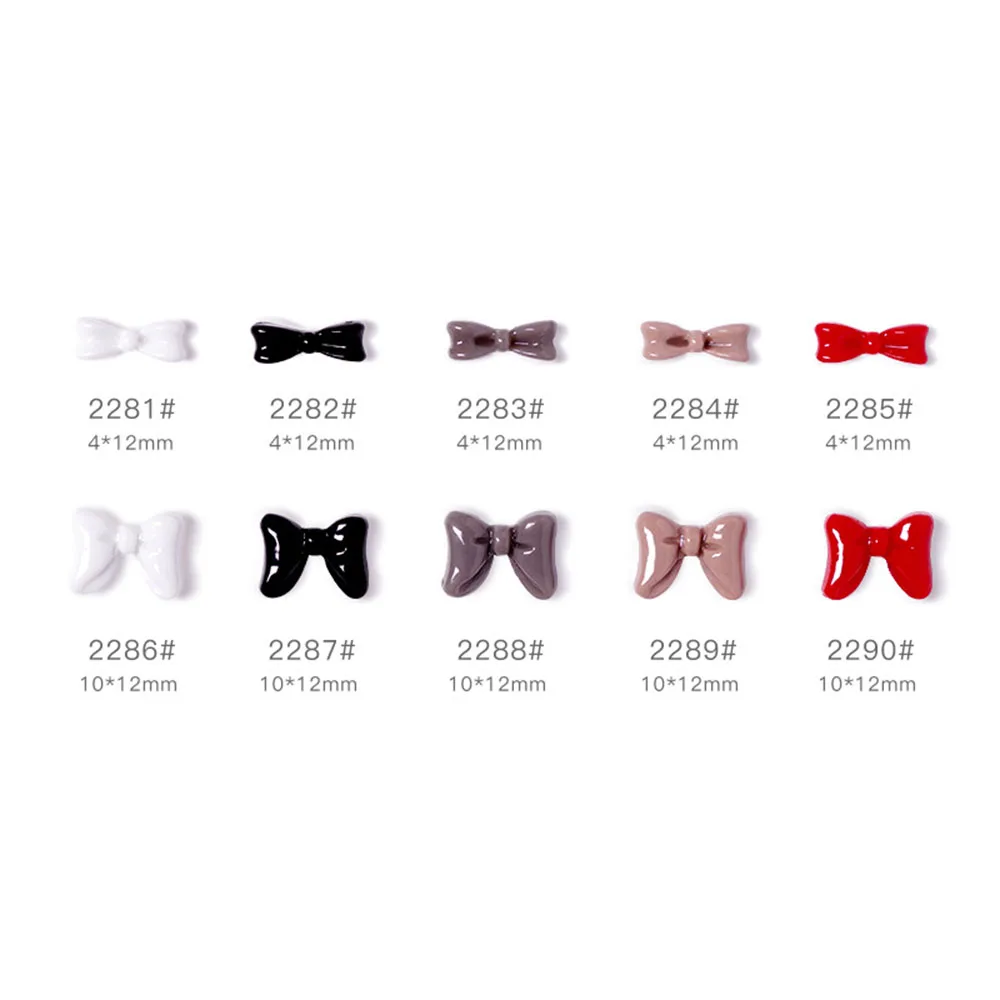 10pcs Resin Bowknot 3D Nail Decorations Japanese Style Exquisite Lovely Valentine Day Bow Ornament Manicure Accessories
10pcs Resin Bowknot 3D Nail Decorations Japanese Style Exquisite Lovely Valentine Day Bow Ornament Manicure Accessories