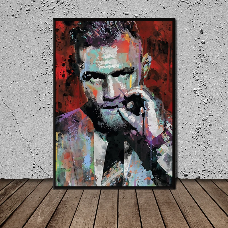 Picture Canvas Printed Painting Conor Mcgregor Wall Art Poster for Living Room Decor No Frame
Picture Canvas Printed Painting Conor Mcgregor Wall Art Poster for Living Room Decor No Frame