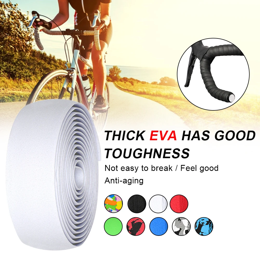 2PCS Bicycle Grip Tape Handlebar Tape Steering Wheel Cover Bike Cycling Handle Nonslip Belt Tape Bike Handlebar Accessories
2PCS Bicycle Grip Tape Handlebar Tape Steering Wheel Cover Bike Cycling Handle Nonslip Belt Tape Bike Handlebar Accessories