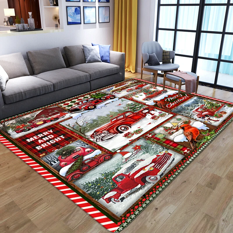3D Merry Christmas Carpets for Living Room Bedroom Bedside Sofa Non-slip Area Rug Xmas Child Play Game Floor Mat Home Decoration
3D Merry Christmas Carpets for Living Room Bedroom Bedside Sofa Non-slip Area Rug Xmas Child Play Game Floor Mat Home Decoration