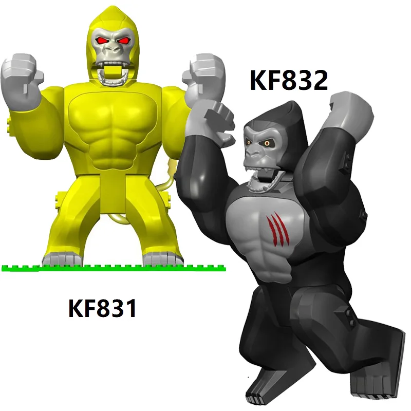 Movie 22CM Big Figures Building Blocks Kingkong Creature Building Block Children Boy Birthday Toy KF831 KF832
Movie 22CM Big Figures Building Blocks Kingkong Creature Building Block Children Boy Birthday Toy KF831 KF832