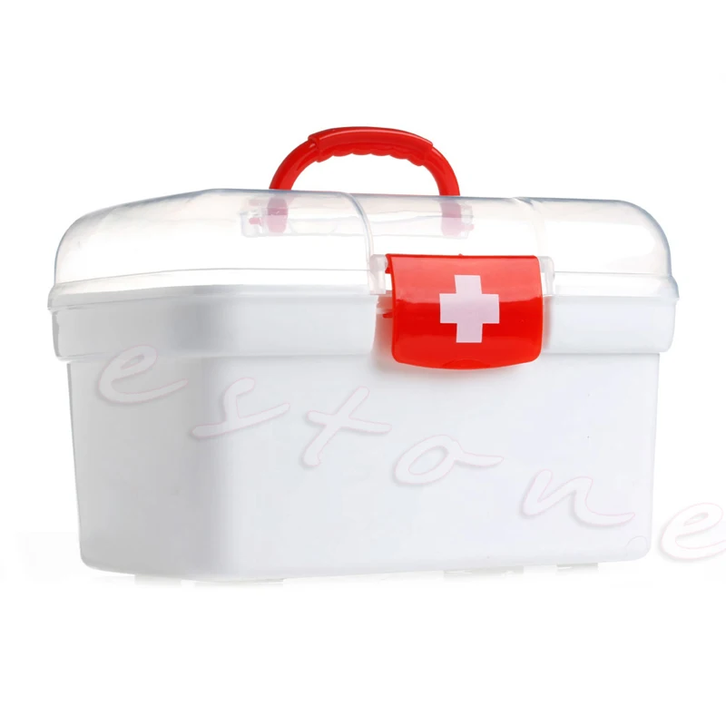 Double Layer Health Box Medicine Chest Handle First Aid Kit Storage Organizer K1KB
Double Layer Health Box Medicine Chest Handle First Aid Kit Storage Organizer K1KB