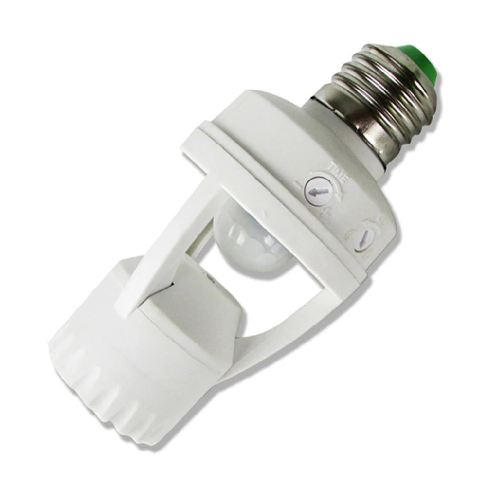 Practical Lamp Socket Home Sensor Screw LED Light Automatic Holder Infrared Motion Switch 360 Degrees Adjustable E27 Accessories
Practical Lamp Socket Home Sensor Screw LED Light Automatic Holder Infrared Motion Switch 360 Degrees Adjustable E27 Accessories