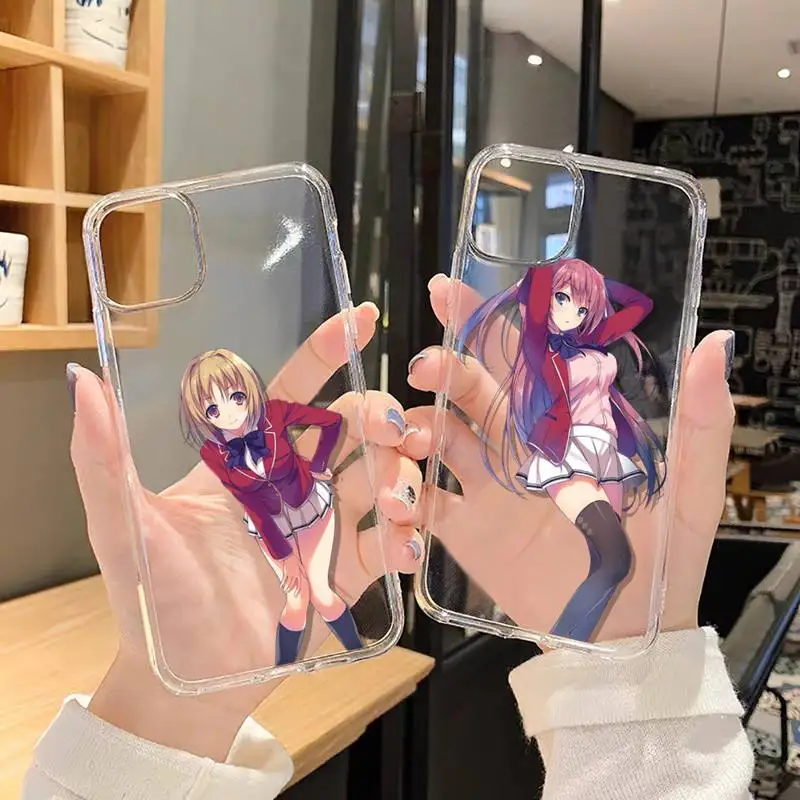 Anime Classroom-of The Elite Phone Case Transparent Soft For iphone 5 5s 5c se 6 6s 7 8 11 12 13 Plus Mini X XS XR Pro Max
Anime Classroom-of The Elite Phone Case Transparent Soft For iphone 5 5s 5c se 6 6s 7 8 11 12 13 Plus Mini X XS XR Pro Max