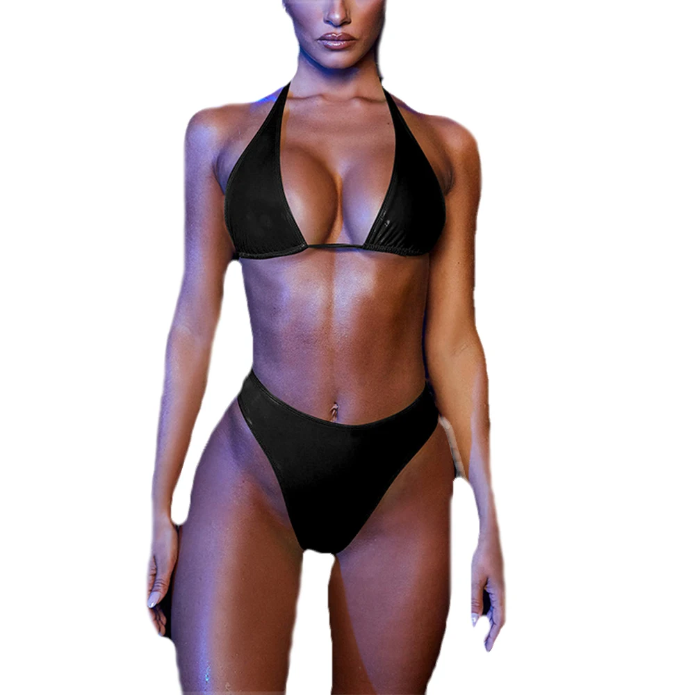 Women Bikini Set Deep V Neck Push Up Padded Bra G-string Sexy Panty Swimsuit Bathing Suit Bikini Triangle 2 Piece Swimwear
Women Bikini Set Deep V Neck Push Up Padded Bra G-string Sexy Panty Swimsuit Bathing Suit Bikini Triangle 2 Piece Swimwear