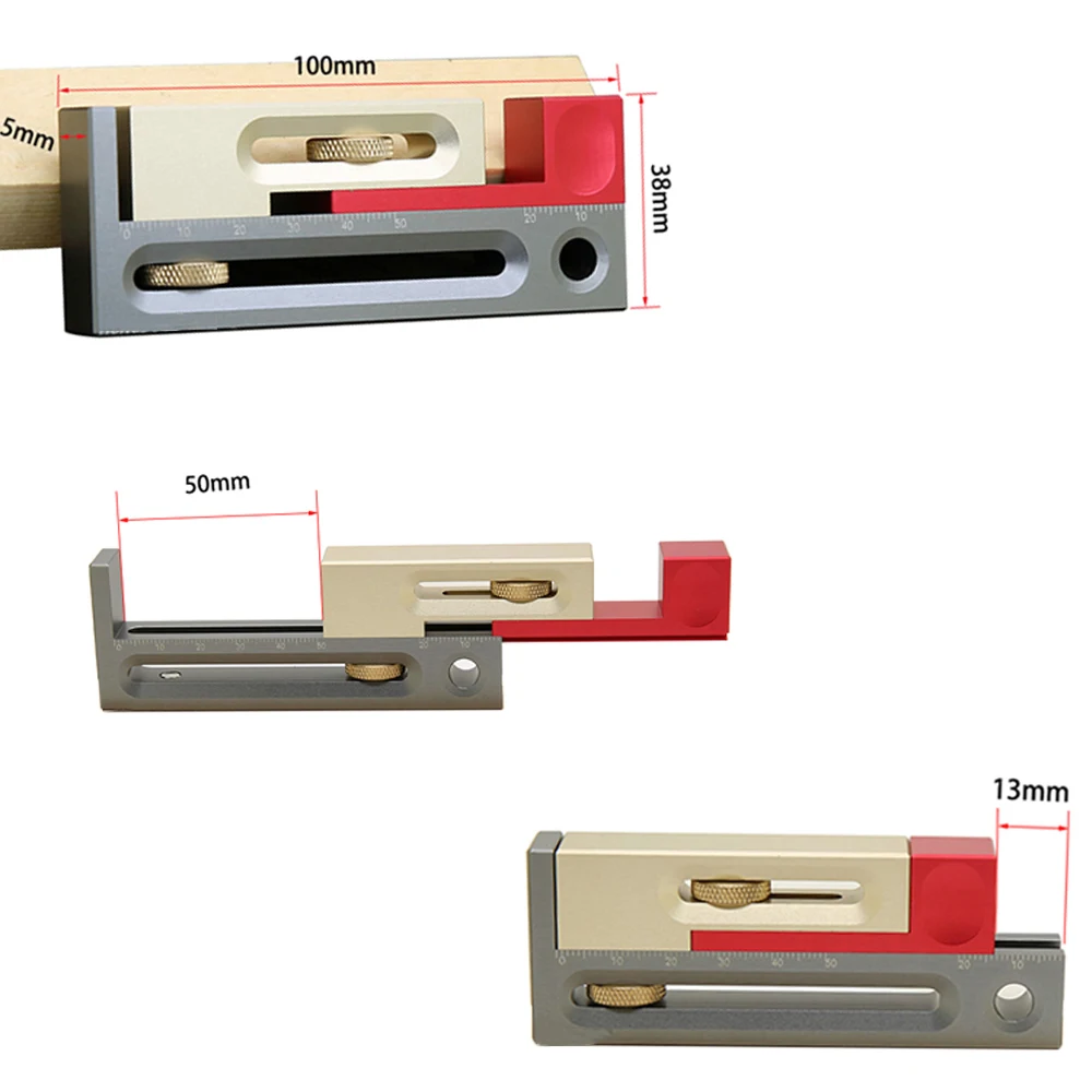 High Quality Woodworking Measuring Slot Ruler Table Saw Gap Slot Regulator Movable Make Mortise and Tenon Woodworking Hand Tools
High Quality Woodworking Measuring Slot Ruler Table Saw Gap Slot Regulator Movable Make Mortise and Tenon Woodworking Hand Tools
