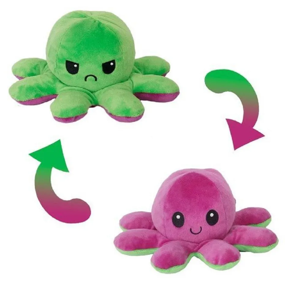 Hot Sale Children's Soft Octopns Plush Animal Children's Double Sided Flipped Doll Soft Reversible Lovely Plush Peluches Dou
Hot Sale Children's Soft Octopns Plush Animal Children's Double Sided Flipped Doll Soft Reversible Lovely Plush Peluches Dou