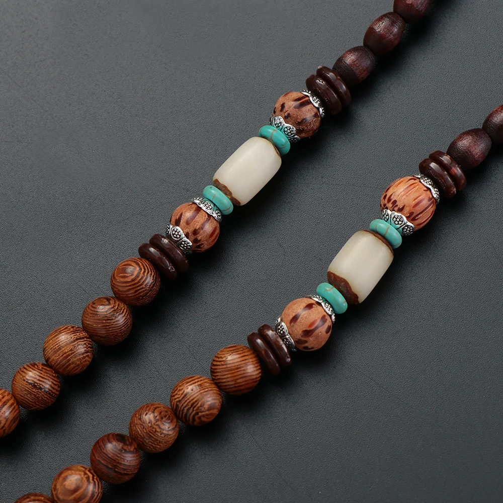 Унисекс ручная работа искусственное ожерелье в стиле бохо хиппи этнический