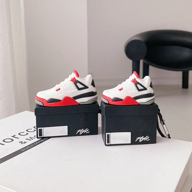 Creative Sneakers Shoe Box Earphone Case For Apple Airpods 1 2 3 Cover Fashion Silicone Earphone Case For Airpods Pro
Creative Sneakers Shoe Box Earphone Case For Apple Airpods 1 2 3 Cover Fashion Silicone Earphone Case For Airpods Pro