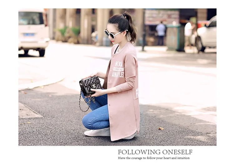 2021 Autumn Korean Style Letter Coats Women Casual Pink Full Sleeve Jacket Female Fashion Thick Female Clothes
2021 Autumn Korean Style Letter Coats Women Casual Pink Full Sleeve Jacket Female Fashion Thick Female Clothes