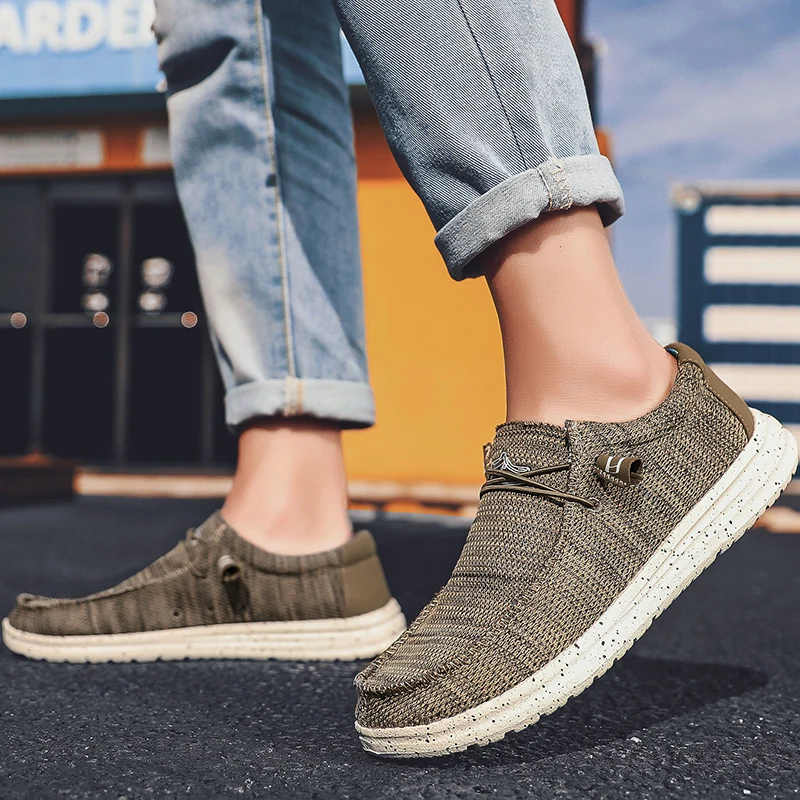2021 Summer New Men's Canvas Boat Shoes Outdoor Convertible Slip On Loafer Fashion Casual Flat Non-Slip Deck Shoes Big Size
2021 Summer New Men's Canvas Boat Shoes Outdoor Convertible Slip On Loafer Fashion Casual Flat Non-Slip Deck Shoes Big Size