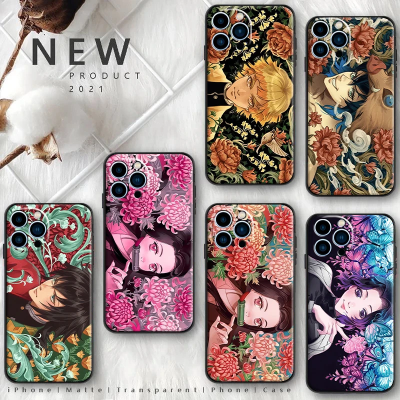 Phone Case For iPhone 7 8 11Pro Max 13 13mini 13 XS Max XR X 12 Mini Plus SE 2020 Demon Slayer anime Funda Back Cover Soft TPU
Phone Case For iPhone 7 8 11Pro Max 13 13mini 13 XS Max XR X 12 Mini Plus SE 2020 Demon Slayer anime Funda Back Cover Soft TPU