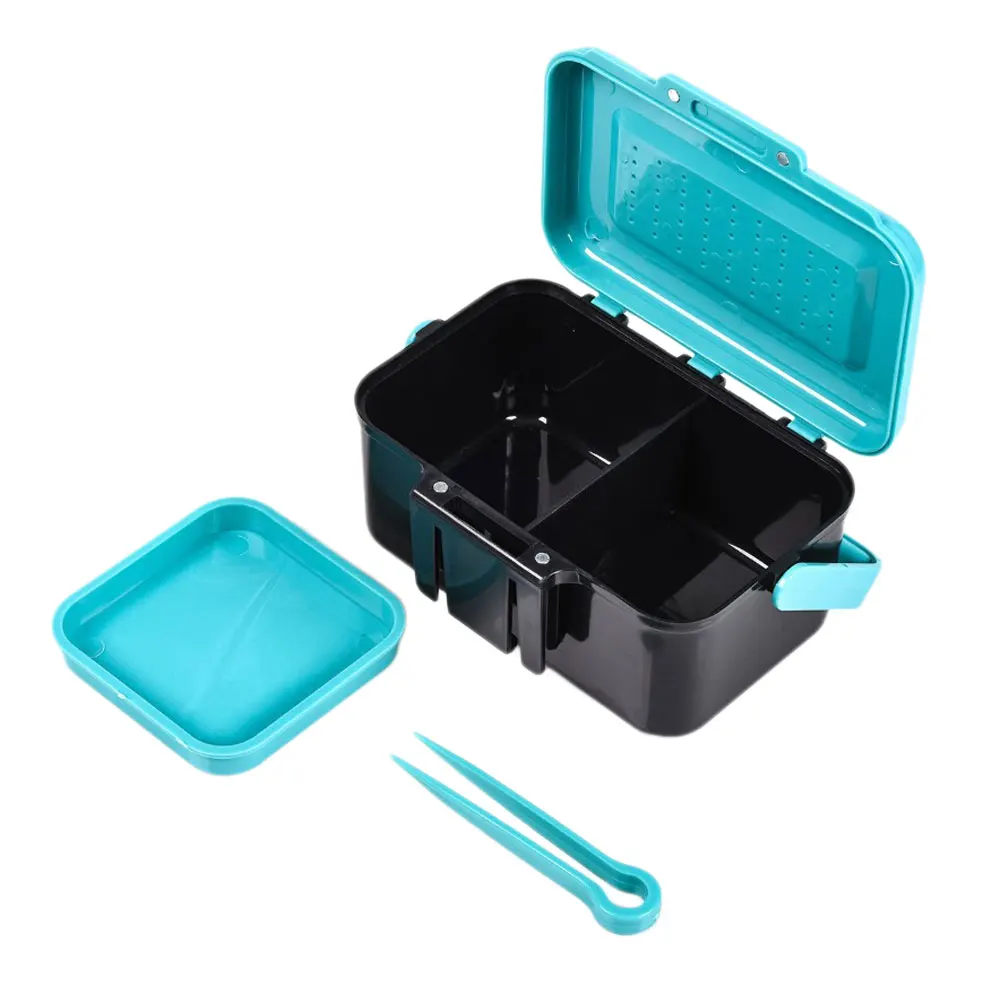 Portable Lure Bait Storage Case Worm Fishing Tackle Live Bait Container Box ABS plastic material New Durable High Recommend
Portable Lure Bait Storage Case Worm Fishing Tackle Live Bait Container Box ABS plastic material New Durable High Recommend