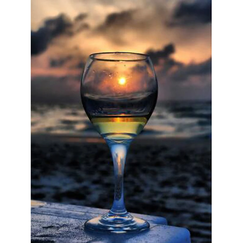 Diamond Painting 5D DIY Square/Round Diamond Landscape Painting Seaside Wine Glass Beauty Picture Cross Stitch Decoration TX855
Diamond Painting 5D DIY Square/Round Diamond Landscape Painting Seaside Wine Glass Beauty Picture Cross Stitch Decoration TX855