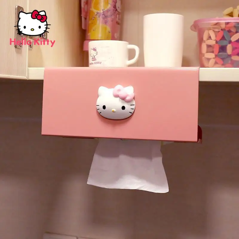Hello Kitty Kitchen Paper Towel Rack Metal Hanging Rack Storage Box Home Bathroom Creative Free Punching Paper Roll Rack
Hello Kitty Kitchen Paper Towel Rack Metal Hanging Rack Storage Box Home Bathroom Creative Free Punching Paper Roll Rack