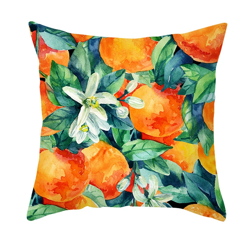 Summer Colourful Fruit Print Pillowcase Sofa Decorative Cushion Covers Plant Ststyle Pillowcases Decor Cushion Cover For Bedside
Summer Colourful Fruit Print Pillowcase Sofa Decorative Cushion Covers Plant Ststyle Pillowcases Decor Cushion Cover For Bedside