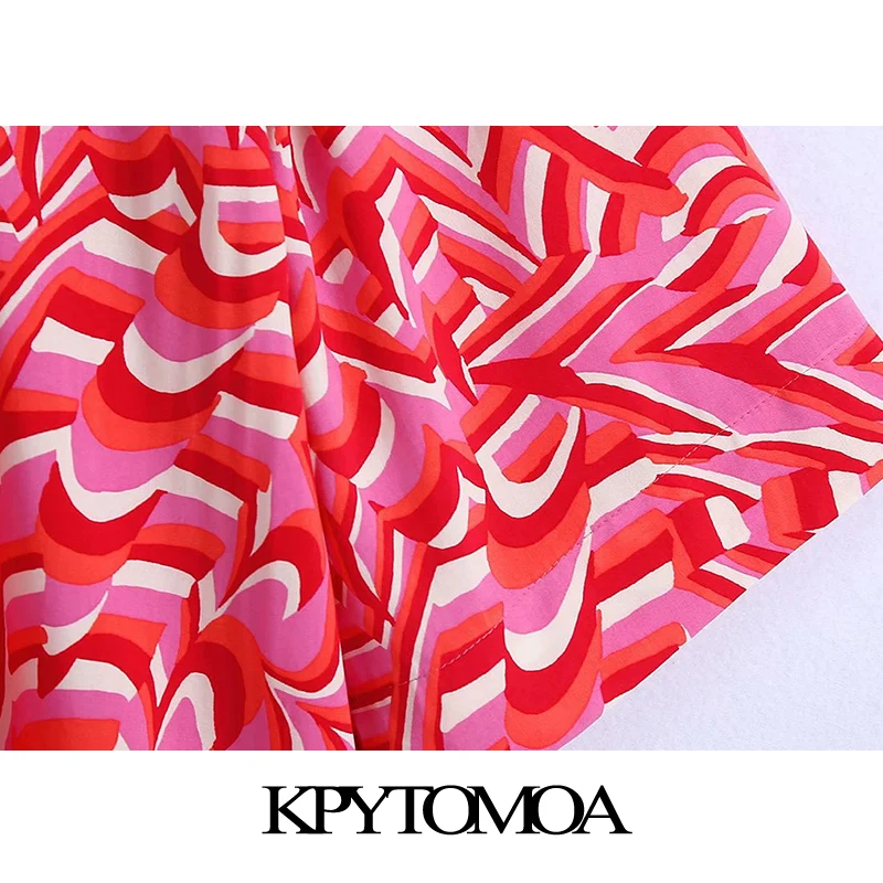 KPYTOMOA Women 2021 Chic Fashion Side Vents Printed Midi Dress Vintage V Neck Three Quarter Sleeve Female Dresses Vestidos
KPYTOMOA Women 2021 Chic Fashion Side Vents Printed Midi Dress Vintage V Neck Three Quarter Sleeve Female Dresses Vestidos