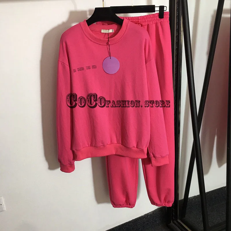 High quality 2 two piece outfits for women long sleeve Letter print tops pullover casual lace-up waist pants sports set clothes
High quality 2 two piece outfits for women long sleeve Letter print tops pullover casual lace-up waist pants sports set clothes