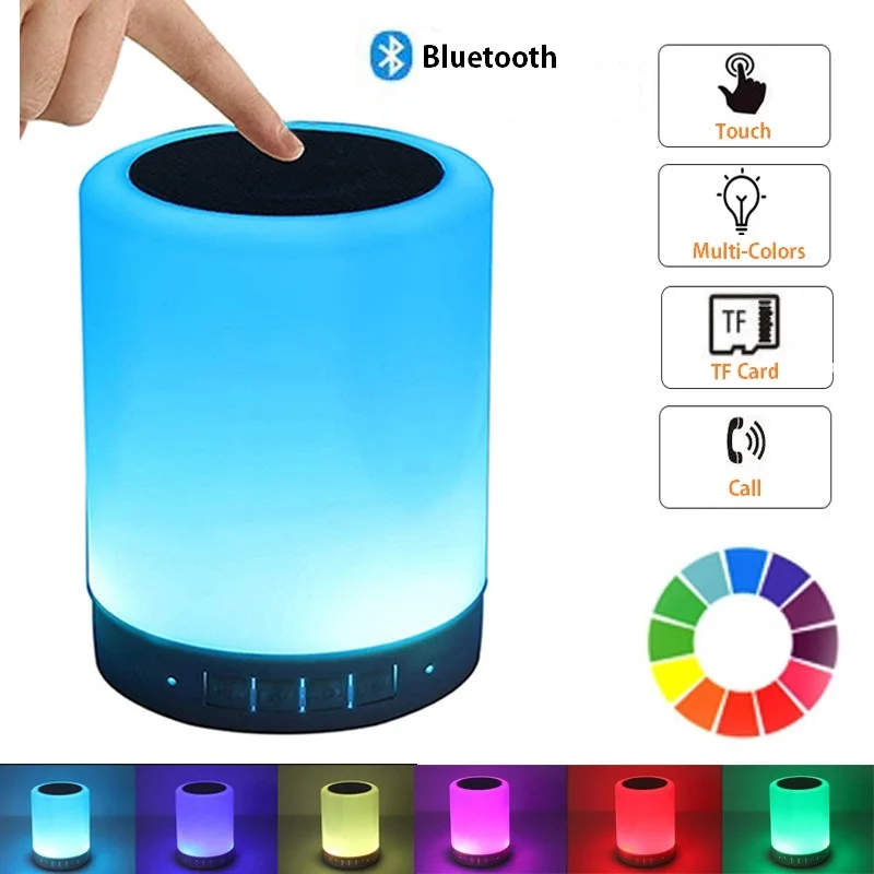 Креативный умный ночник с USB-зарядкой, лампа с Bluetooth, аудиоплеером и сенсорным управлением, портативный динамик, праздничный маленький подар...
Креативный умный ночник с USB-зарядкой, лампа с Bluetooth, аудиоплеером и сенсорным управлением, портативный динамик, праздничный маленький подар...