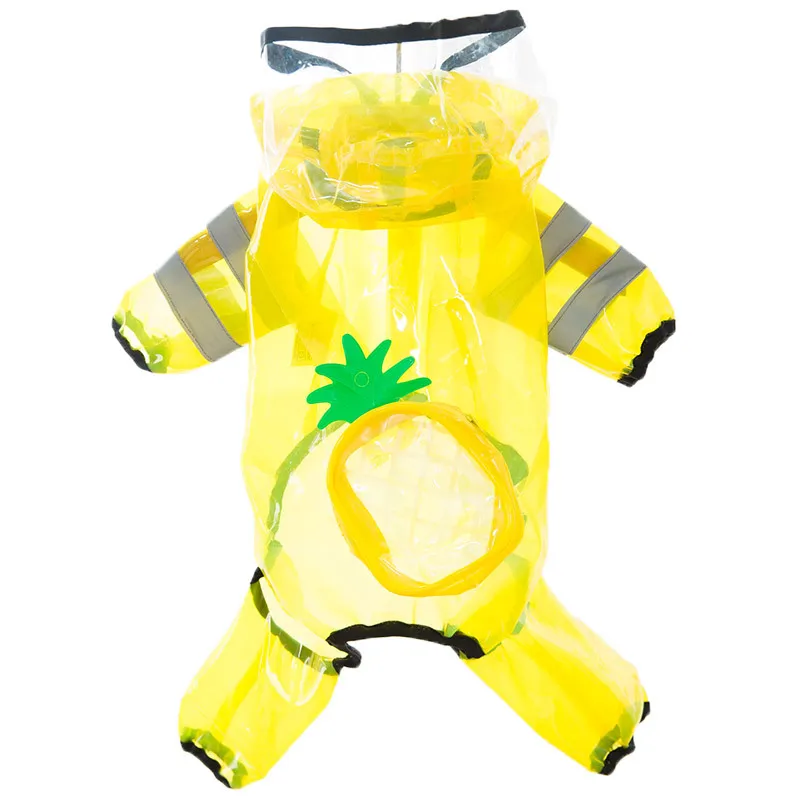Transparent Dog Rain Coat Puppy Raincoat Four-legged All-inclusive Waterproof Medium-sized Small Dog Clothes Cute Poncho Summer
Transparent Dog Rain Coat Puppy Raincoat Four-legged All-inclusive Waterproof Medium-sized Small Dog Clothes Cute Poncho Summer