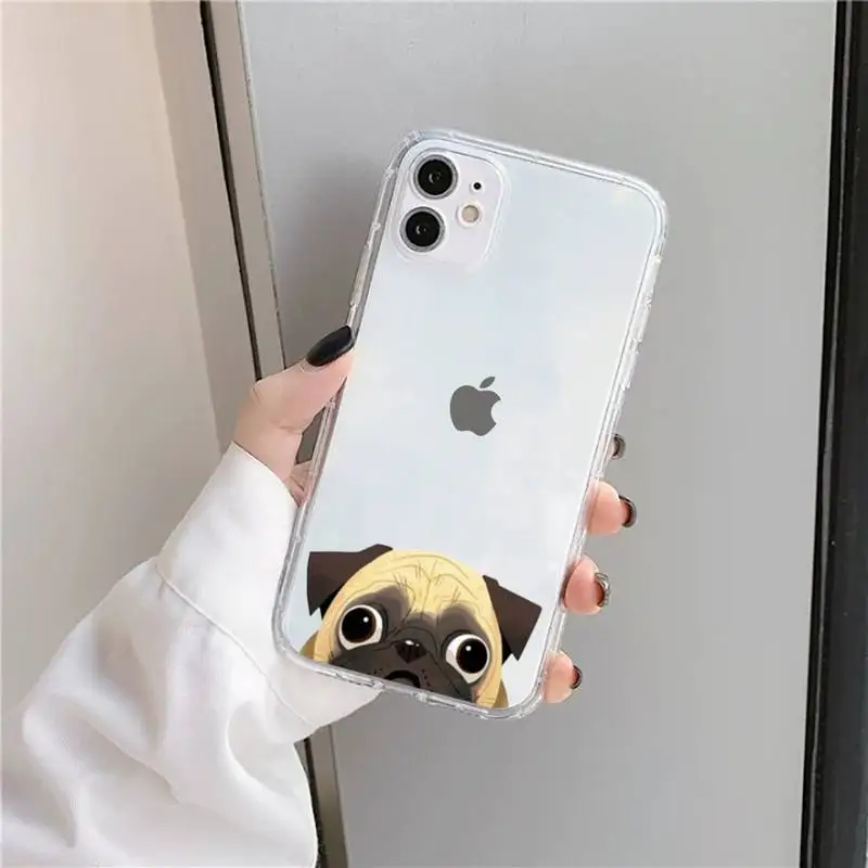 French Bulldog Pug Dog Cute pet Phone Case Transparent soft For iphone 5 5s 5c se 6 6s 7 8 11 12 plus mini x xs xr pro max
French Bulldog Pug Dog Cute pet Phone Case Transparent soft For iphone 5 5s 5c se 6 6s 7 8 11 12 plus mini x xs xr pro max