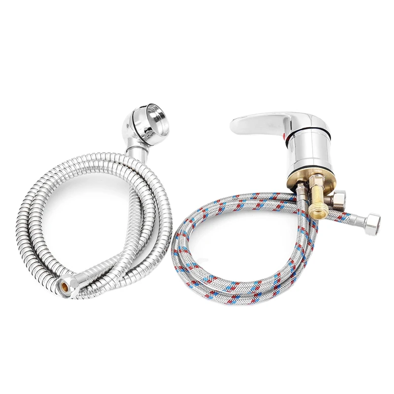 Single Wide Tap Bath Sink Shower Head Spray Hose Push on Mixer Hairdresser Pet Household Faucet Extenders
Single Wide Tap Bath Sink Shower Head Spray Hose Push on Mixer Hairdresser Pet Household Faucet Extenders