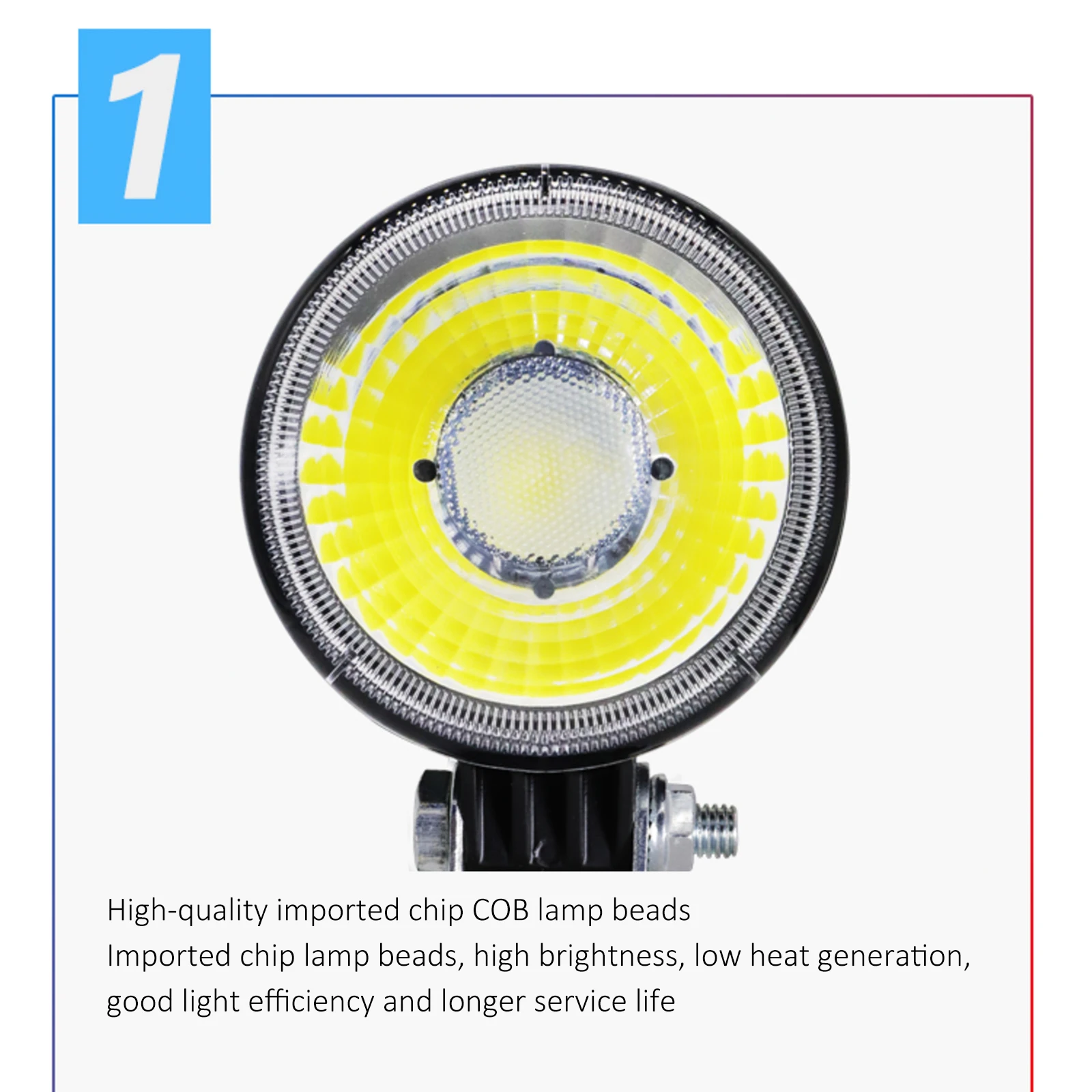 2pcs 12-60V Automobile Spotlight Waterproof Backup Lamp Assistant Lamp COB Fog Light Car Sidelight High Brightness
2pcs 12-60V Automobile Spotlight Waterproof Backup Lamp Assistant Lamp COB Fog Light Car Sidelight High Brightness