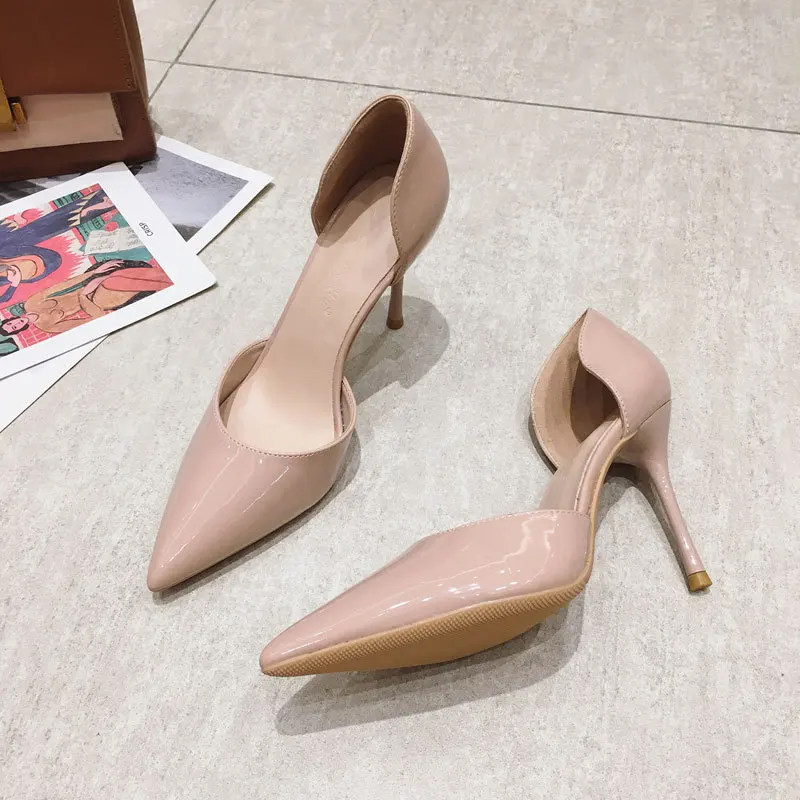 Women Pumps High Heels Pointed Toe PU Office Shoes 2021 Summer Autumn Plus Size Ladies Stiletto Female Slip On Woman Footwear
Women Pumps High Heels Pointed Toe PU Office Shoes 2021 Summer Autumn Plus Size Ladies Stiletto Female Slip On Woman Footwear