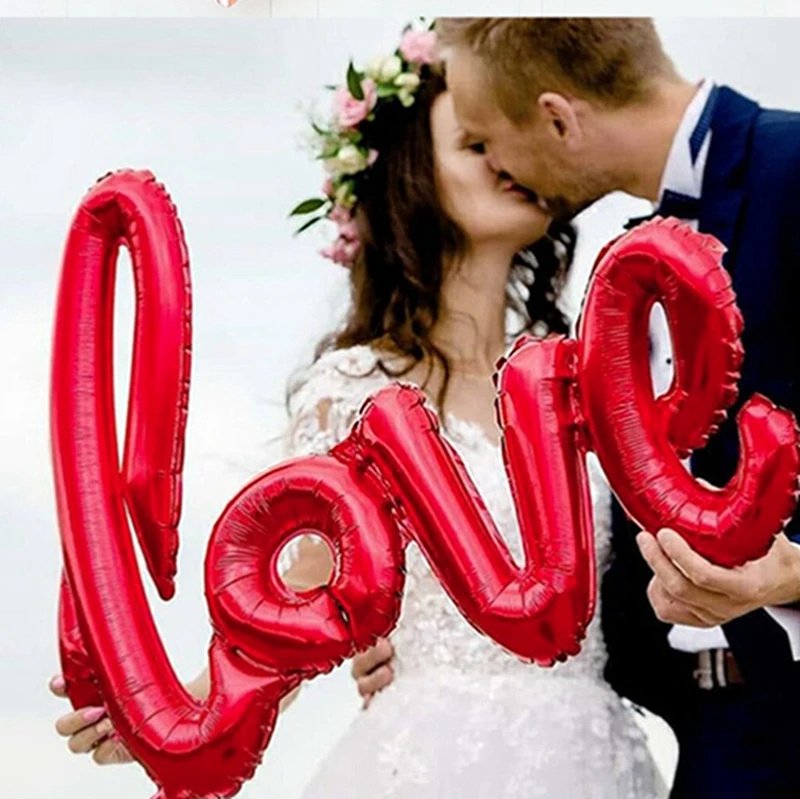 Red Love Foil Balloon for Wedding Decoration I Love You Balloons Valentines Day Anniversary Inflatable Balloon Birthday Gifts
Red Love Foil Balloon for Wedding Decoration I Love You Balloons Valentines Day Anniversary Inflatable Balloon Birthday Gifts
